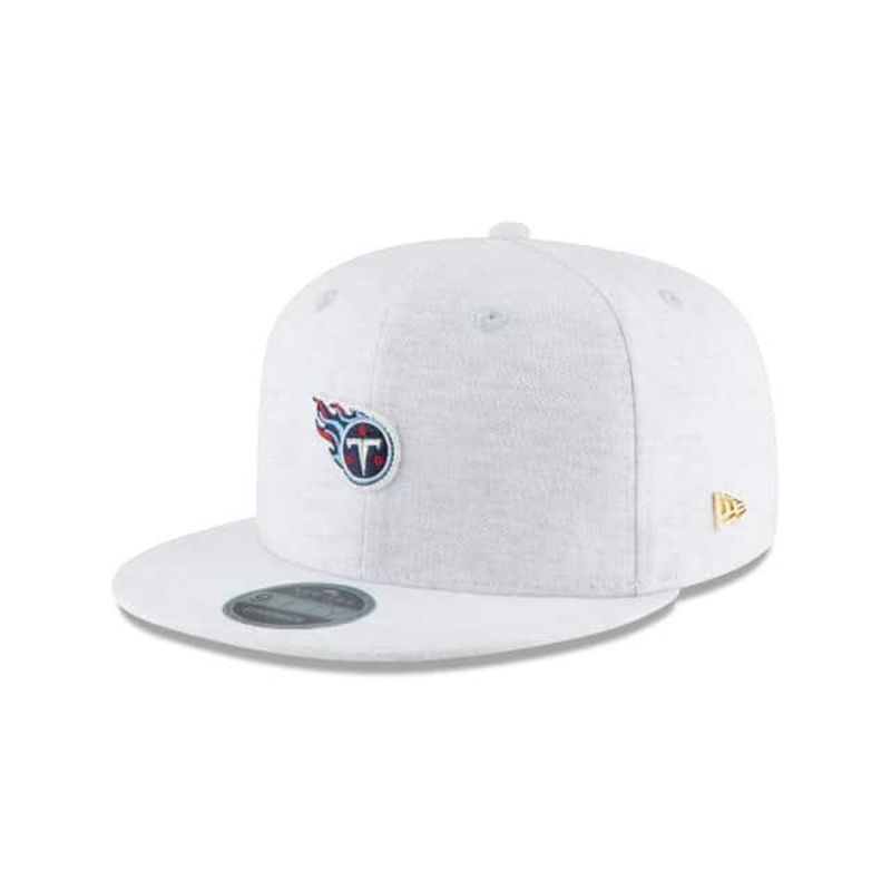 NFL Tennessee Titans Micro Stitch 9Fifty Snapback (FUH2839) - Grey New Era Caps